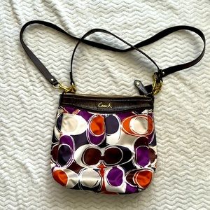 Coach purse satchel over the shoulder or crossbody bag